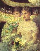 Mary Cassatt The Loge oil painting